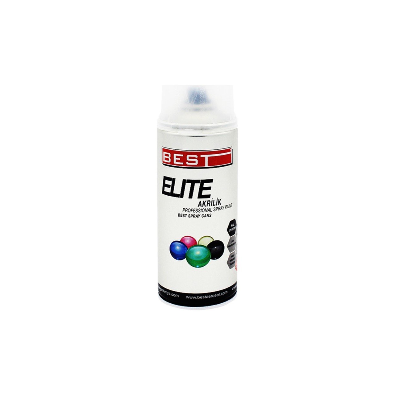 Best Elite Akrilik Sprey Boya Beyaz 400 ML