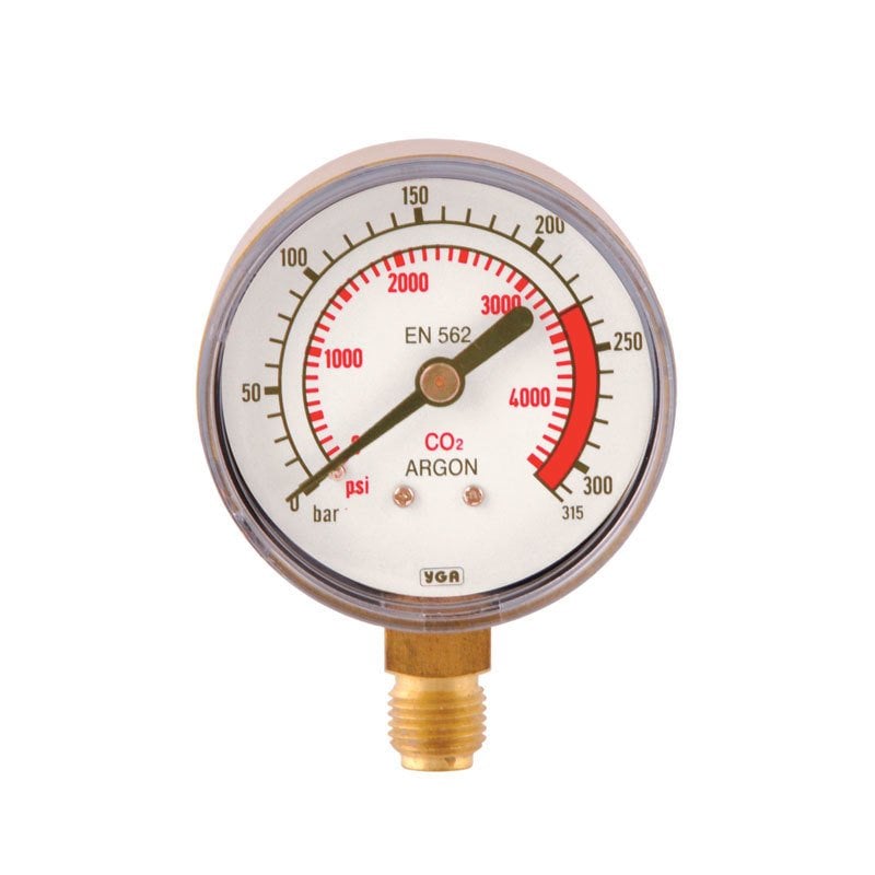 Basınç Göstergesi 0-315 Argon-CO2 Giriş