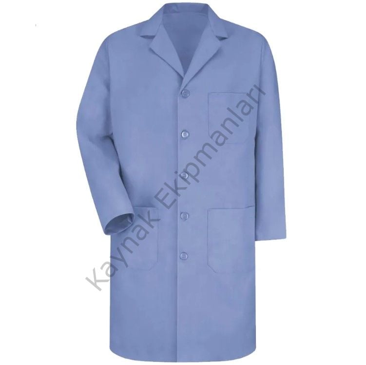 Düğme Detaylı İşçi Önlüğü - XL