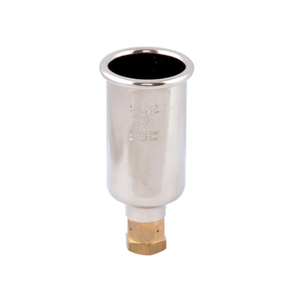 Tavlama Başlığı Doğalgaz (Kromlu) 45 mm