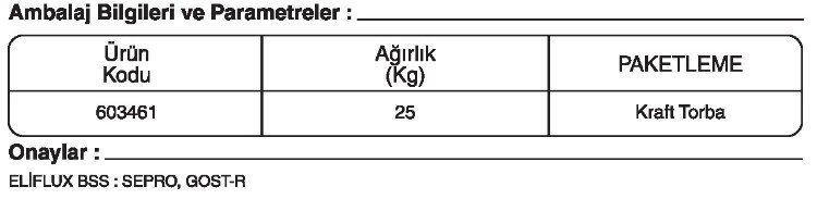 GeKa ELIFLUX BSS Tozaltı Kaynak Tozları Kaynakekipmanlari.com liste fiyatı: {urun_fiyat}