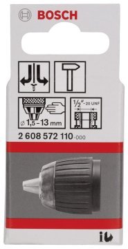 1/2''-20 - 1,5-13 mm Supra Mandren