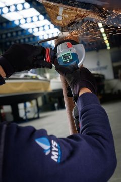 Bosch Professional GWS 18 V-10 SC Çift Akülü Taşlama - L-boxx Çantalı