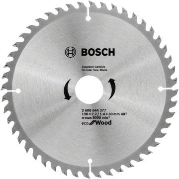 ECOW Tahta Daire Testere Bıçağı 190*30 mm 48 D E