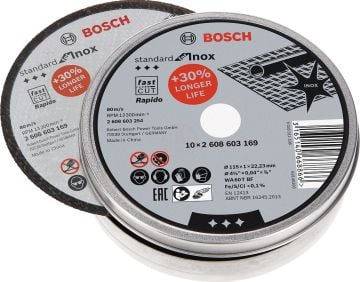SD Inox Rapido Kesme Taşı 115*1,0 MM - 10 Adet