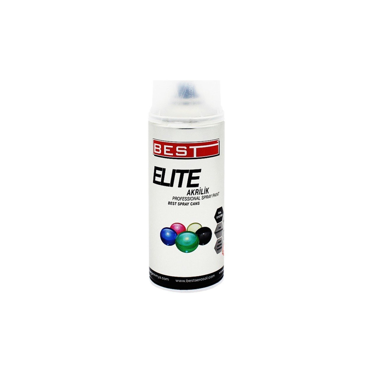 Best Elite Akrilik Sprey Boya Beyaz 400 ML