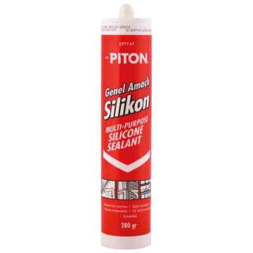 Genel Amaçlı Beyaz Silikon 280 Gr - 3 Adet