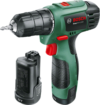 Bosch Easy Drill 1200  Akülü Delme/Vidalama Makinesi 1,5 AH (Çift Akü)