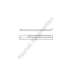 Krom Oluklu Levye 400 MM