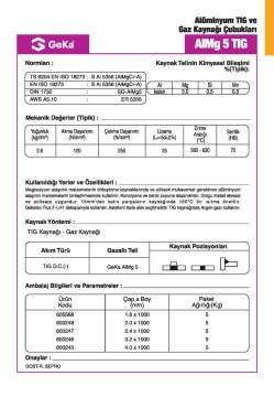 GeKa ALMG 5 Tig Teli ER5356