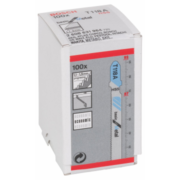 Metal İçin Dekupaj Testere Bıçağı T118A