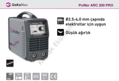 Gedik Arc 200 PRO İnverter Kaynak Makinası