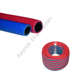 Oksijen / Asetilen Yanmaz Kaynak Hortumu 8 MM