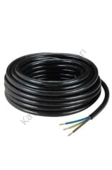 3 X 2.5 Siyah TTR Kablo - 1 MT