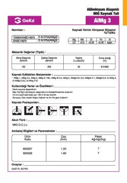 GeKa ALMG 3 Mig Teli ER5754