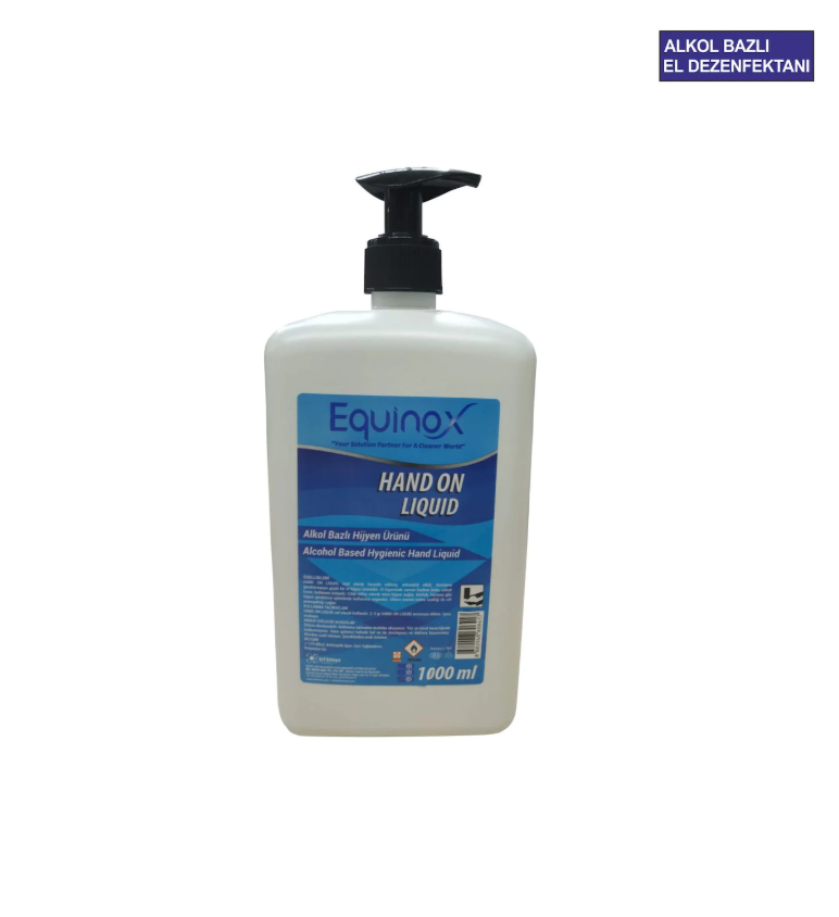 Equinox Hand On Pompalı Sıvı El Dezenfektanı 1000 ml