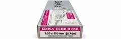 GeKa ELOX R 318 Paslanmaz Çelik Kaynak Elektrod E 318-16 3,20x300 mm - 1 Paket ( 50 Adet )