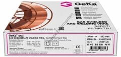 GeKa SG 3 Bazik Mig Gazaltı Kaynak Teli ER70S6 1.0 MM - 1 Paket ( 15 Kg )
