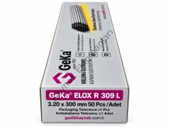 GeKa ELOX R 309L Paslanmaz Çelik Kaynak Elektrod E 309L-16 3,20x300 MM 1 Paket ( 50 Adet )