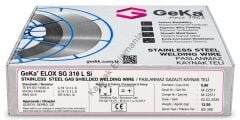 GeKa ELOX SG 316 L Si Mig Gazaltı Kaynak Teli 0.8 MM - 1 Paket ( 12.5 Kg )