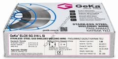 GeKa ELOX SG 316 L Si Mig Gazaltı Kaynak Teli 1.0 MM 1 Paket ( 15 Kg )