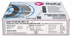 GeKa ELOX SG 309 L Si Mig Gazaltı Kaynak Teli 0.8 MM - 1 Paket ( 12.5 Kg )