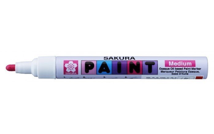 Sakura Paint Marker Markalama Kalemi Siyah - 12 Adet