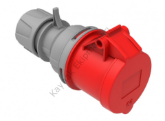 4x32 Kauçuk Düz Dişi Fiş 32A