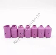 WP 17 Tetikli Tig Torç 4 METRE - Gaz Lens 1.6 MM - Pens Kolet 1.6 MM - Tungsten 1.6x175 MM - Seramik Nozul - Kırmızı  - Flexible Boyun - Uzun Sıkıcı